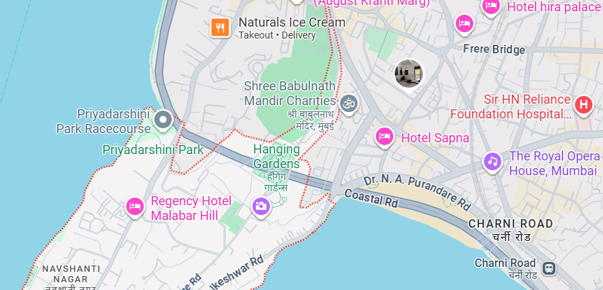 Puravankara Malabar Hill Project Location
